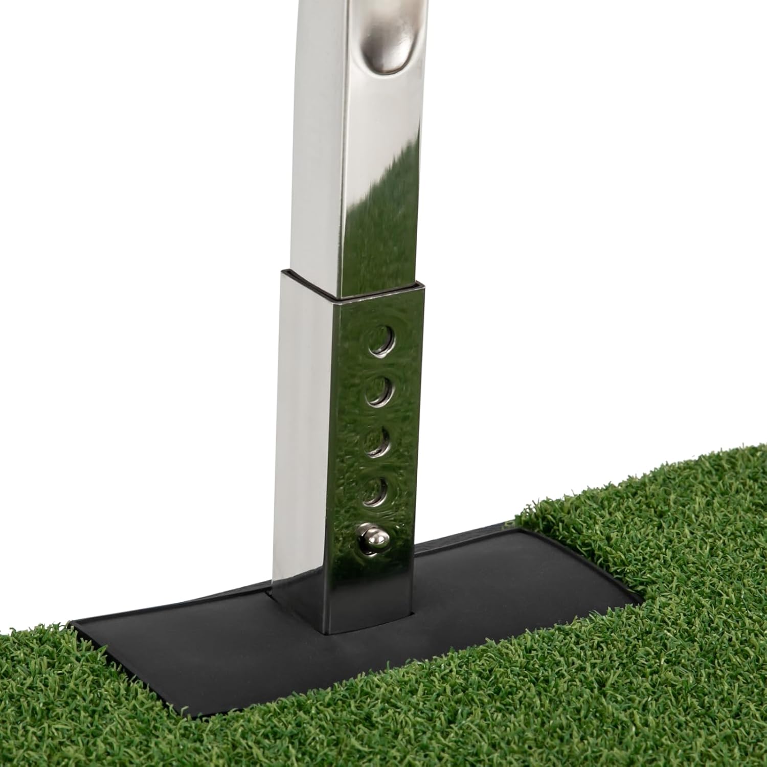 Golf Swing Trainer - Golf Training Equipment with 5 Height Adjustments - Club Practice Simulator in Home & Indoor - Portable Golf Swing Practice Mat