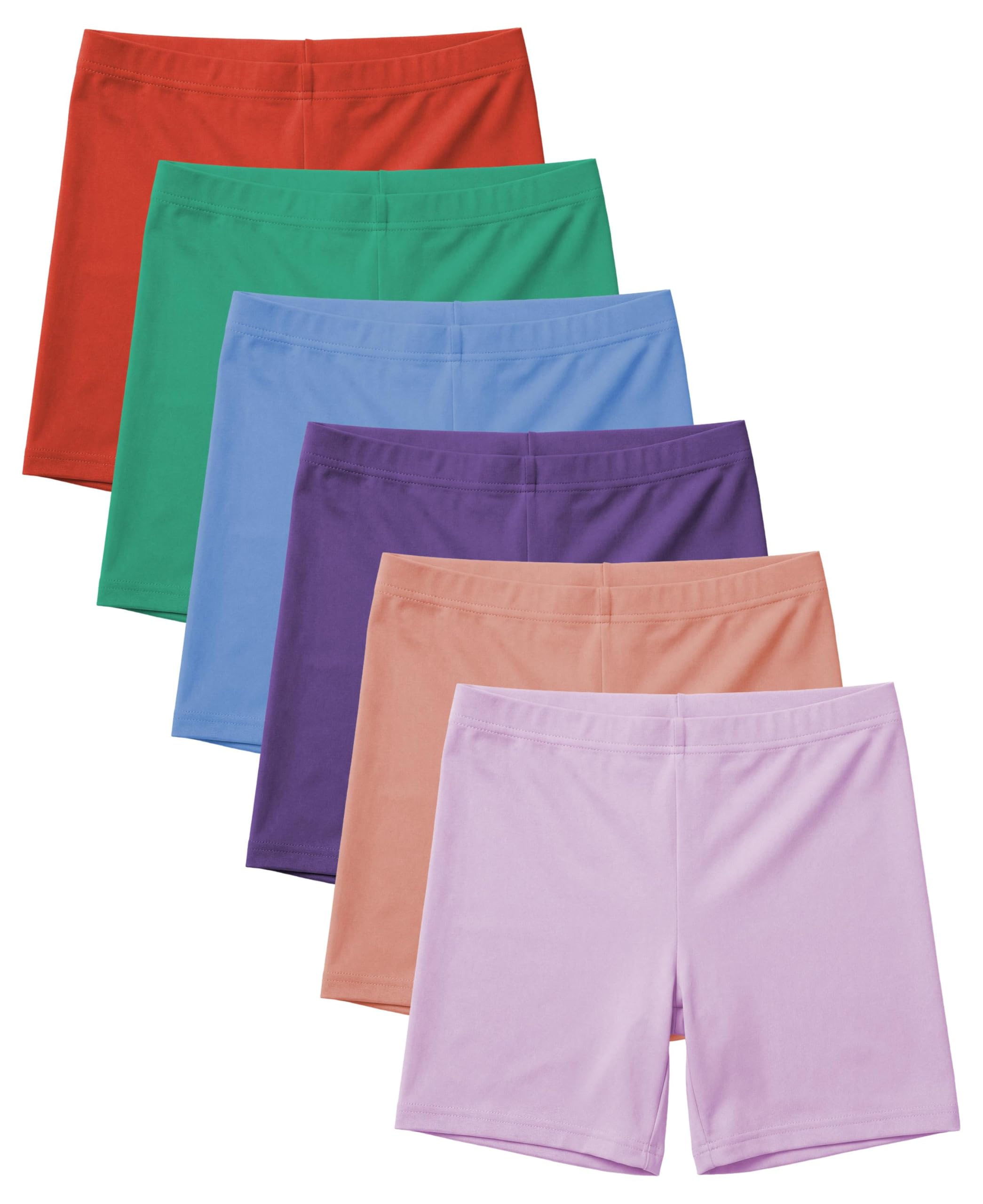 Sexy Basics Women's Ultra Soft Mini Bike Short | Spandex Workout Trunk Boxer | Multi Packs &amp; Colors
