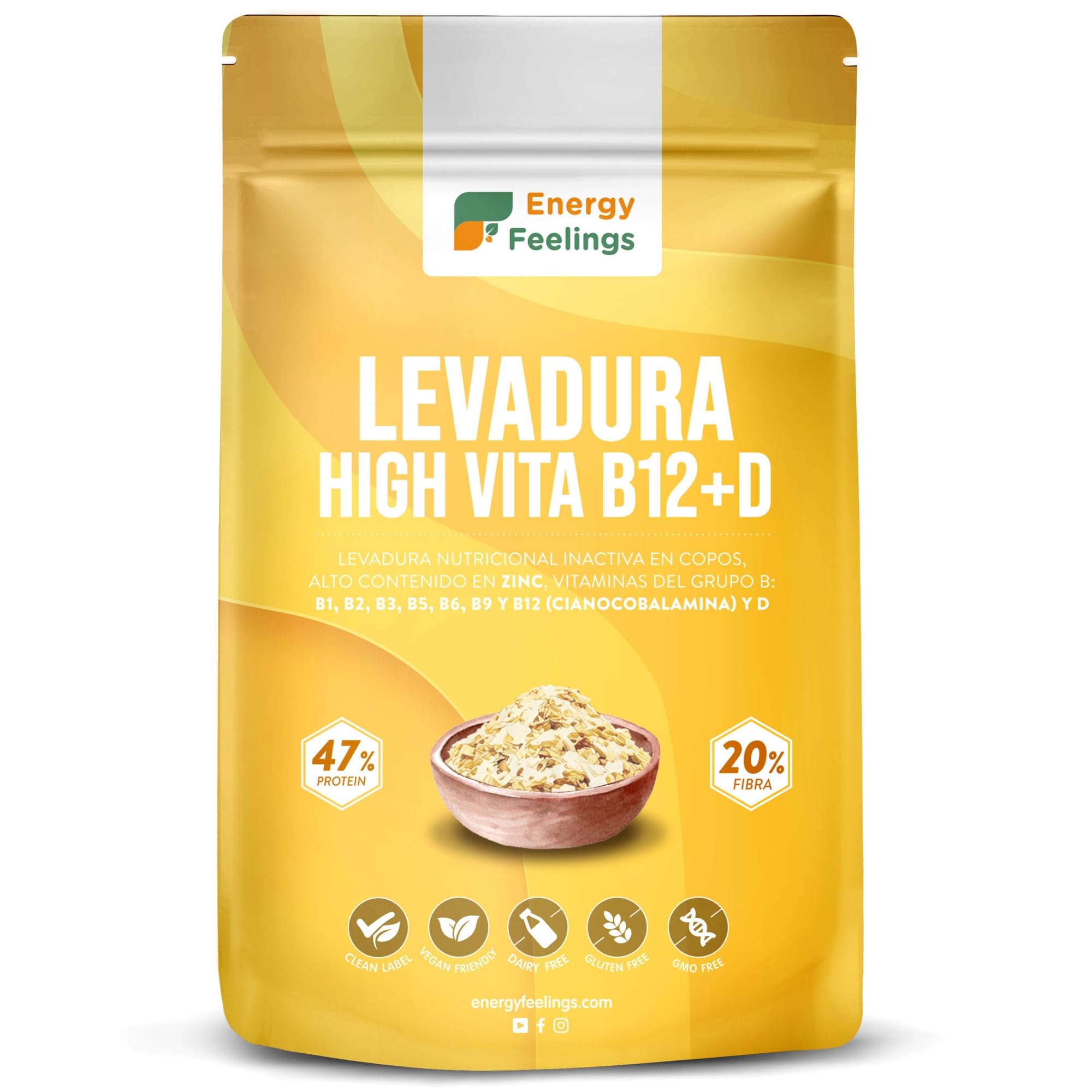 Vitamina B+D Levadura Nutricional 250g