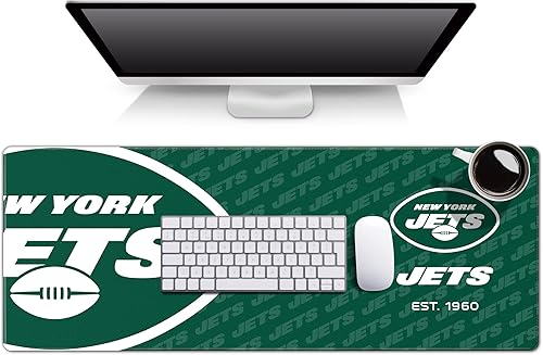 Vista 92 de YouTheFan NFL Logo Series - Almohadilla de escritorio, 31.5 x 12 pulgadas