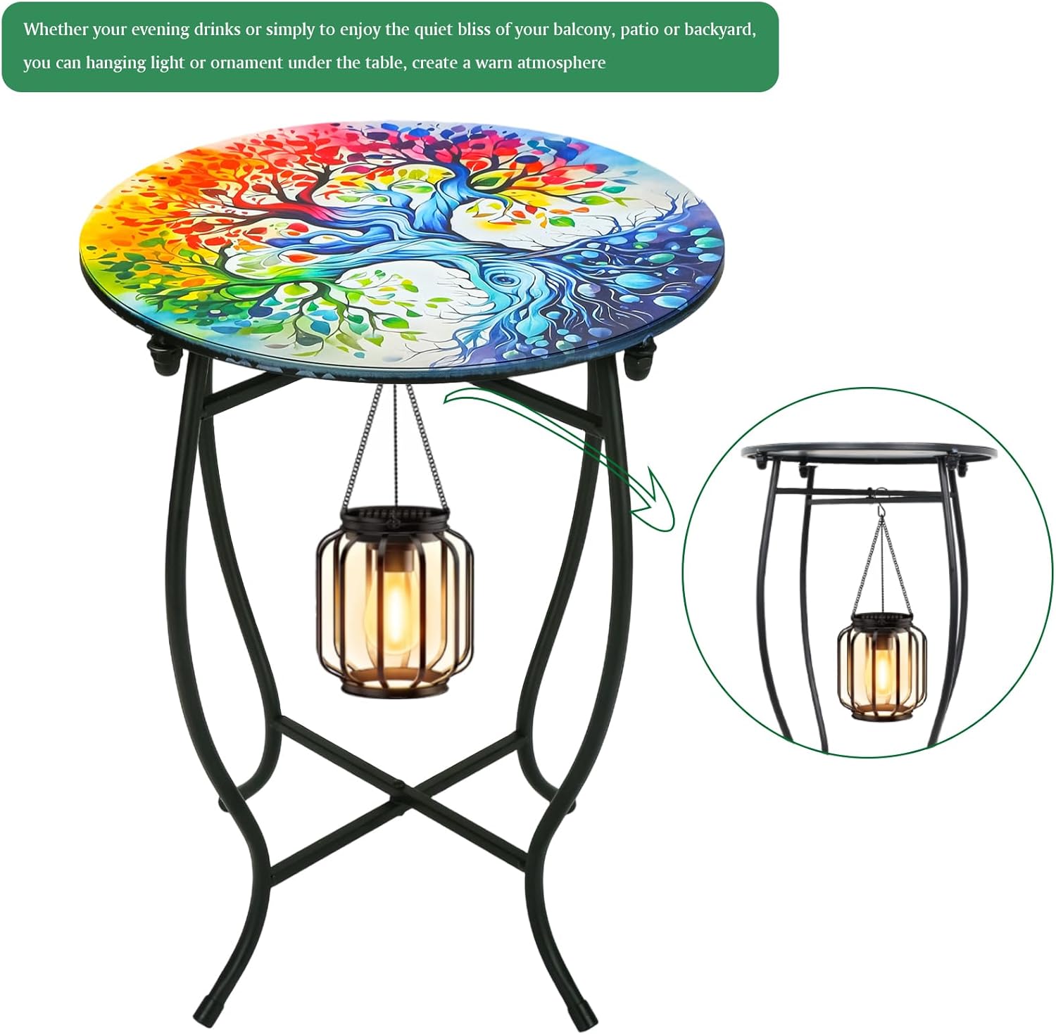 Transform Your Space: The Ultimate Review of Fashion&cool 14" Round Patio Side Table