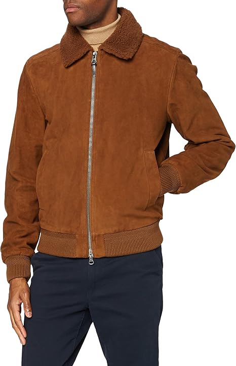 hackett suede jacket