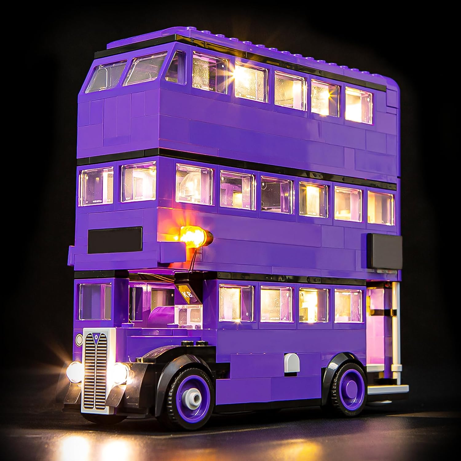 LED Light Kit Compatible with Lego Harry Potter Knight Bus Adventure, Compatible with Lego 76446 (Lights Only, No Models)