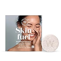 [Users specific] Wellbeing Nutrition Skin Fuel | Glutathione & Collagen Tablets | Skin Glow and Radiance for Men & Women | Hyaluronic Acid, Grape Seed, Vitamin E (1 Effervescent Tablet) Pack of 1