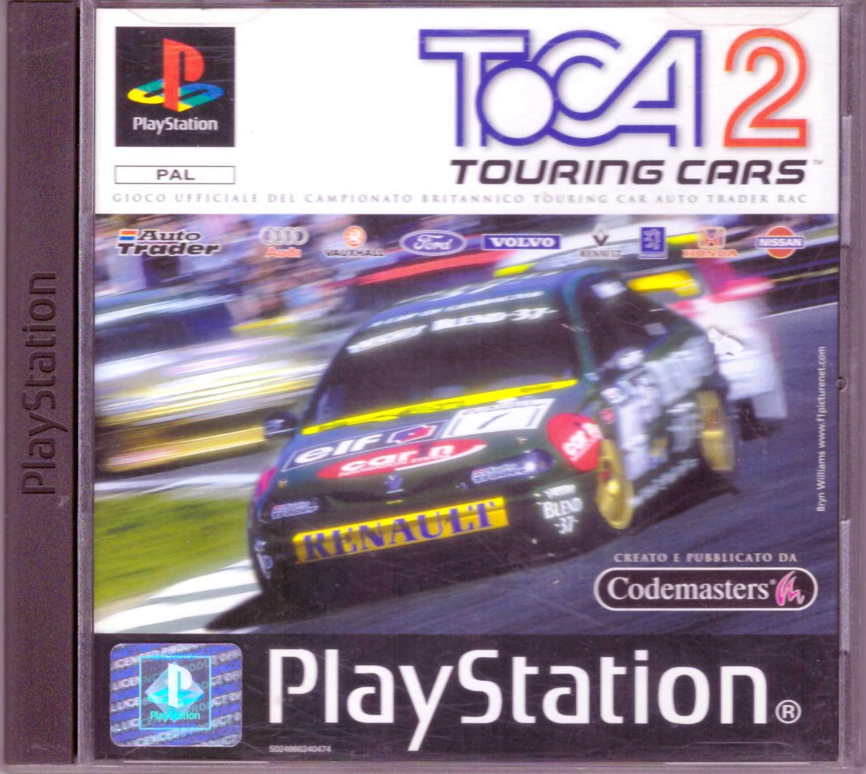 PS1 - TOCA 2 Touring Cars - [PAL]