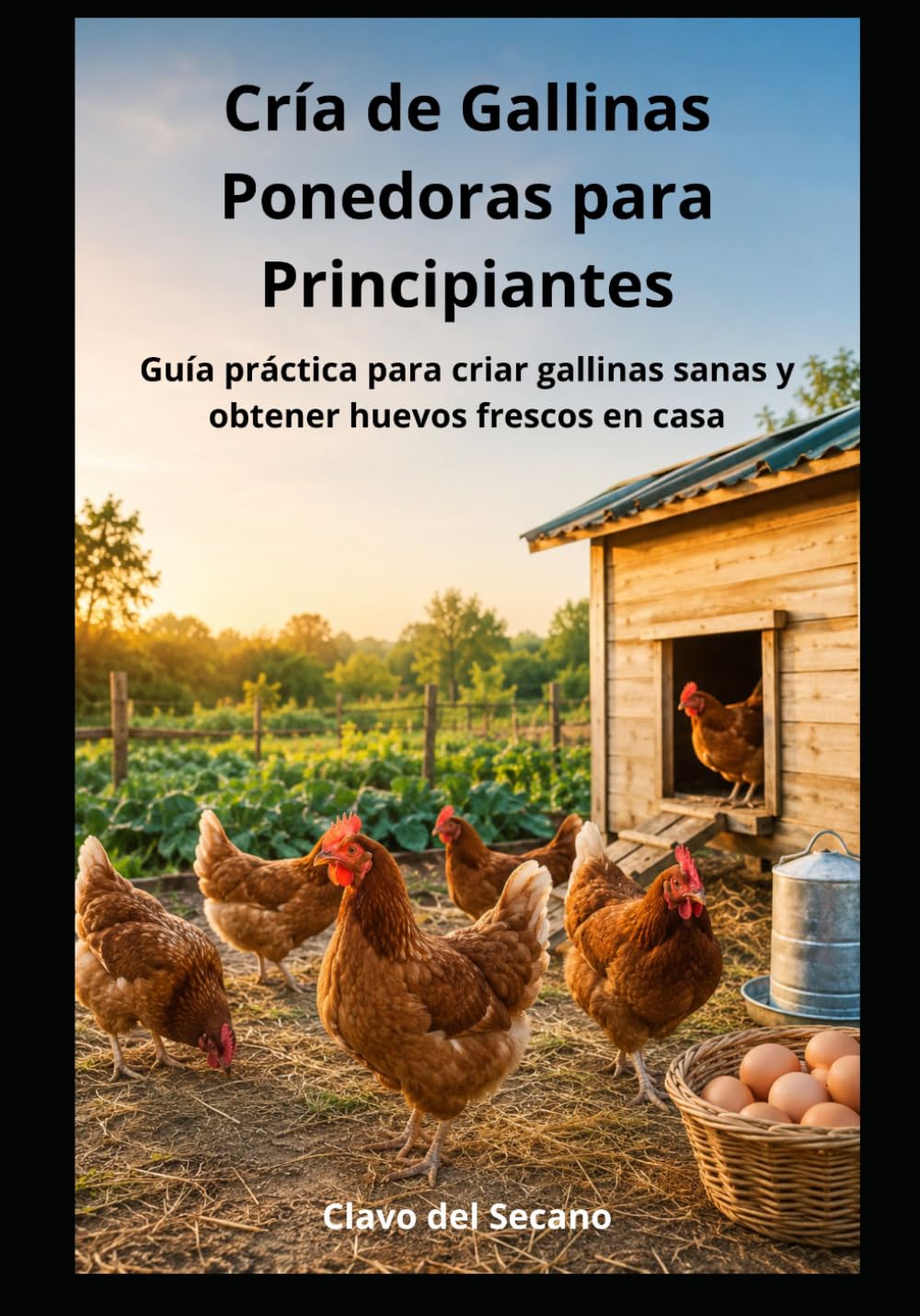 Cría de Gallinas Ponedoras para Principiantes: Guía práctica paso a paso para criar gallinas sanas, obtener huevos frescos todo el año y evitar los errores más comunes desde el primer día