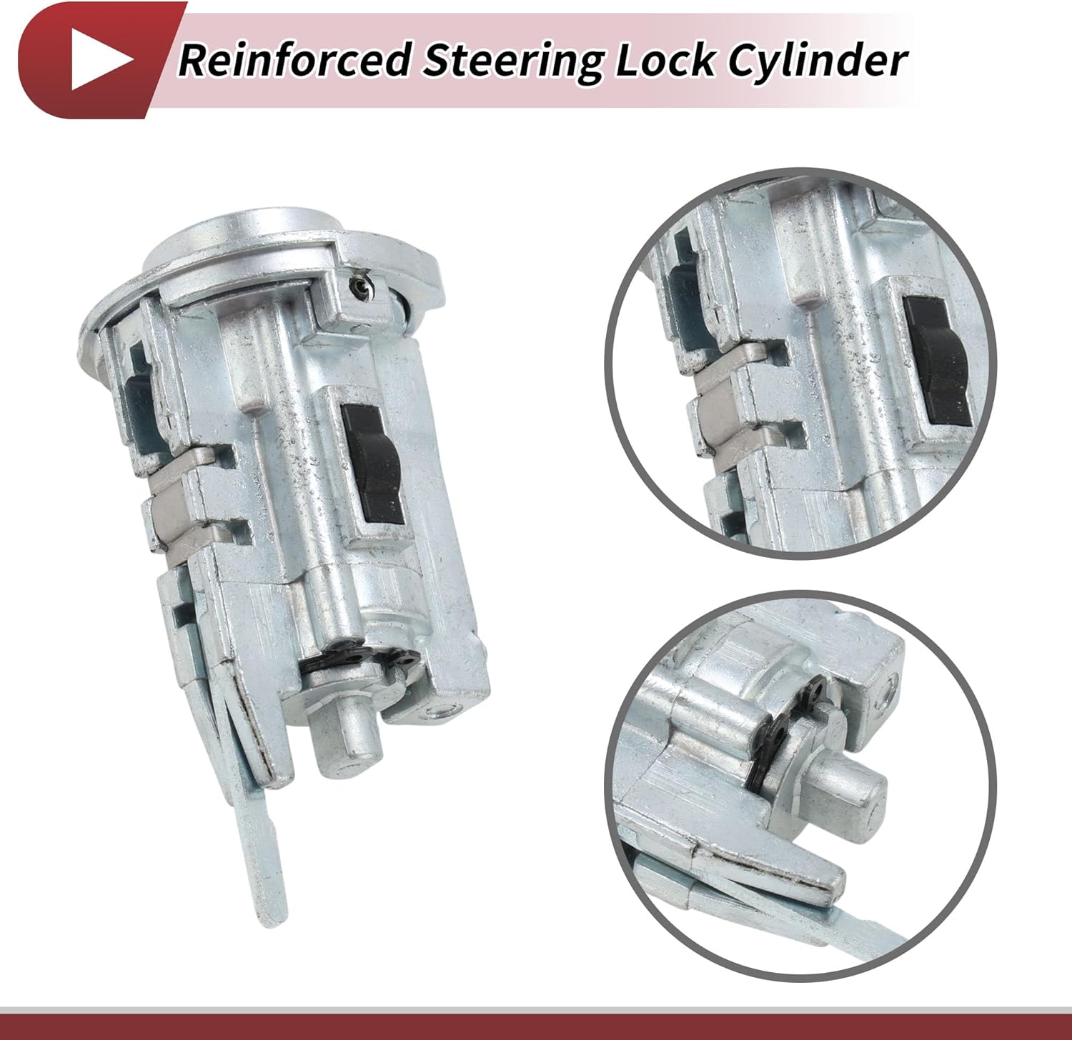 No.6905702130/6905102090 Ignition Lock Cylinder for Toyota Corolla 1.8L L4 2003-2008 Ignition Switch Cylinder Lock without Chip 1 Set