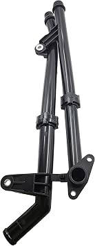 Mr Fix Stainless Steel Coolant Pipe Feed Line, Black, 1, Compatible for Mercedes C250 2012-2015, Mercedes SLK250 2012-2015, Part # 271-200-26-52