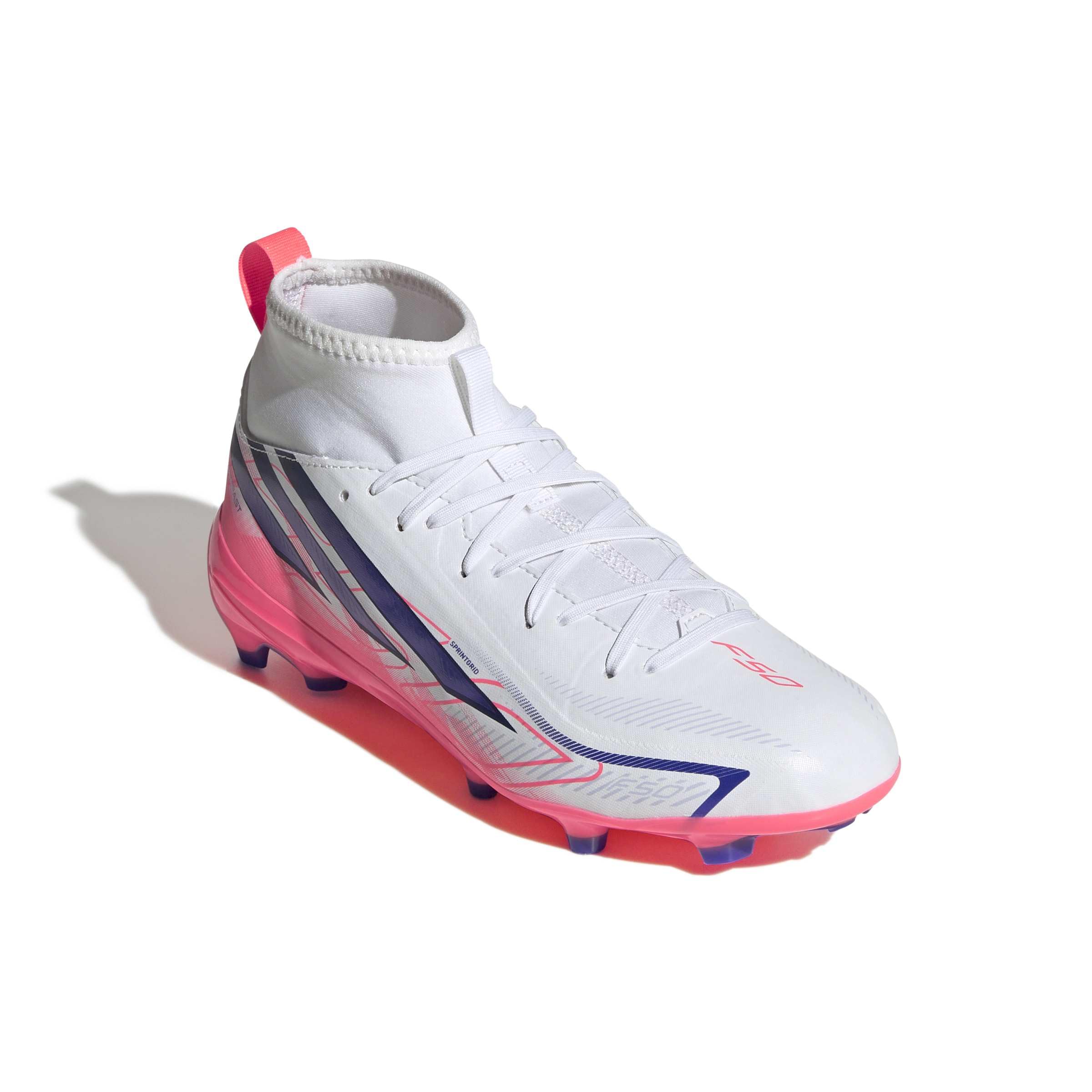 adidas F50 Hyperfast League Mid Firm Ground Football Boots Kids ZapatosUnisex niños