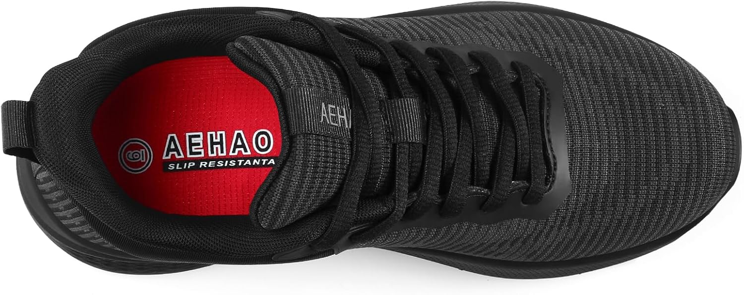 Women's Non Slip Work Shoes Food Service Waterproof Slip-Resistant Chef Shoe for Kitchen Restaurant Hospital Staff Lightweight Walking Sneakers with Easy-Clean Slip-On Design image 5