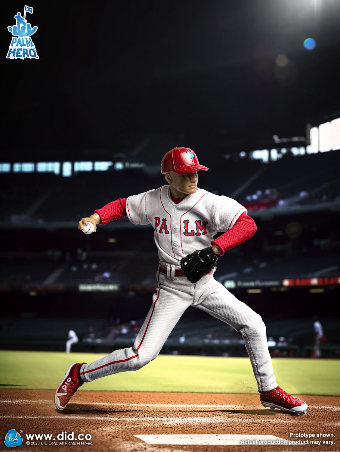 Amazon.co.jp: DID SF80003W 1/12 Simple Fun Series - 野球選手