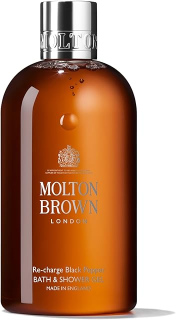 Molton Brown Re-Charge Black Pepper Bath & Shower Gel, 300 ml