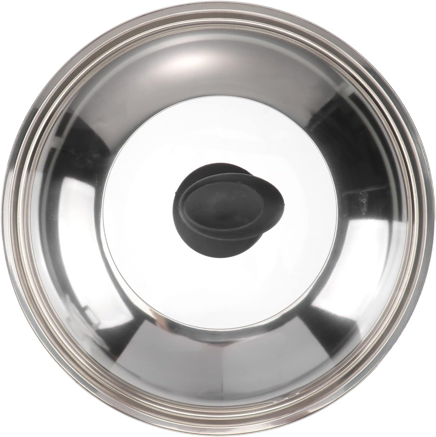 14 Inch Dome Cooking Pan Lid Stainless Steel Universal Lid