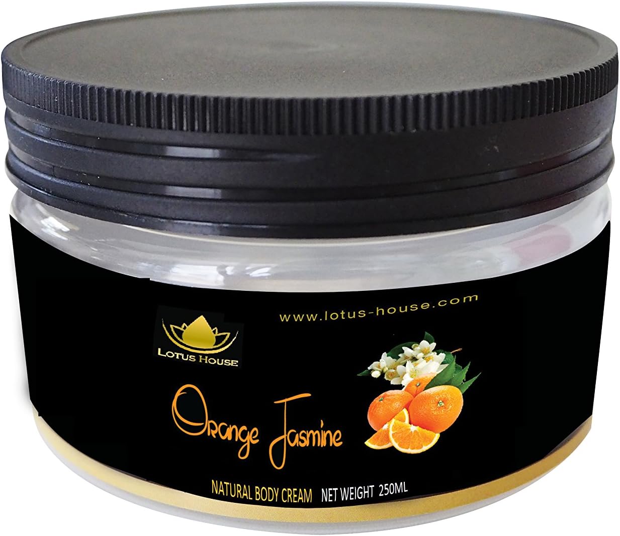 Lotus House Orange & Jasmine Body Cream (250ml)