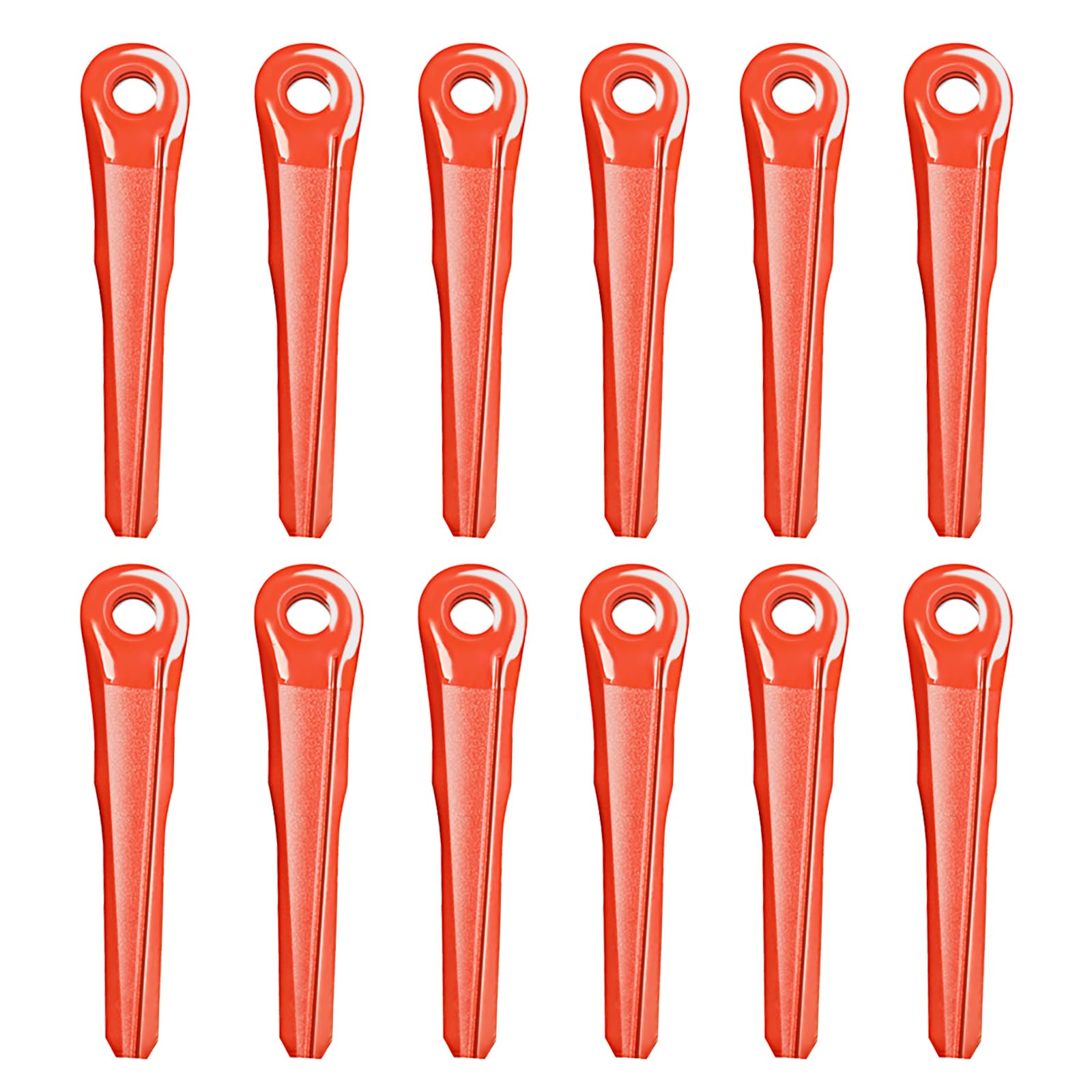 Ciuouient 12 Pack Plastic Replacement Blades Compatible with STIHL PolyCut 6-2,7-3, 28-2, and 48-2 Lawn Mower Trimmer Blades 145mm (Replace #4002-007-1000, 4002 007 1000, 40020071000)
