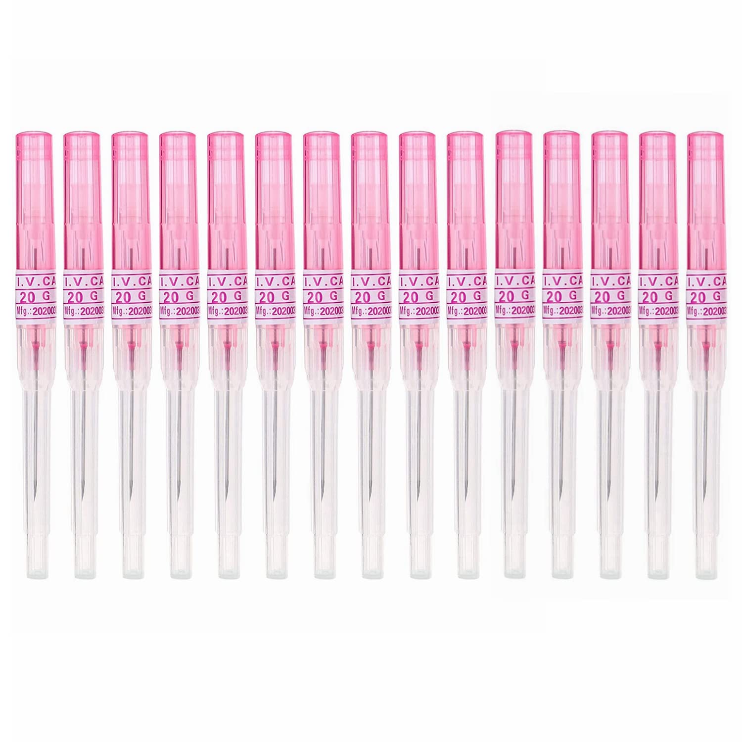 Piercing Needles,15PCS 20G IV Catheter Needles 20 Gauge