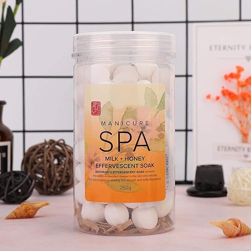 Miniatura 9 de Tableta de remojo de manicura de pedicura, manicura de uñas, spa, bola de remojo efervescente, elimina cutículas de piel muerta, hidratante,