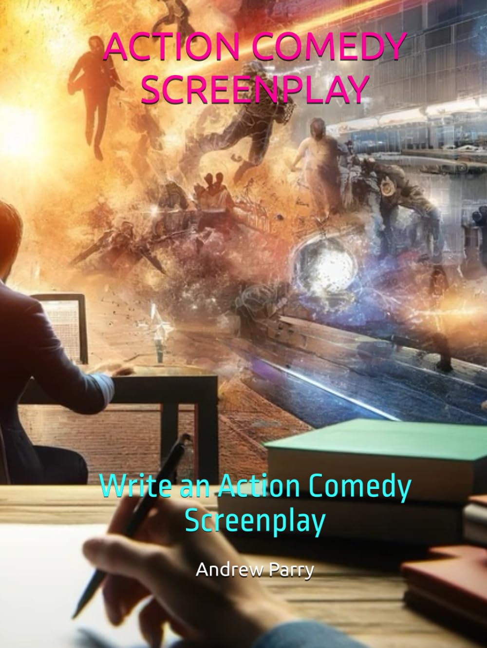Scénario de comédie d'action méthode d'écriture script de cinéma et dialogue