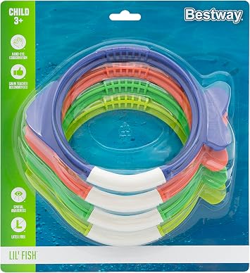 Bestway Lil' Fish Dalış Halkası Oyuncakları