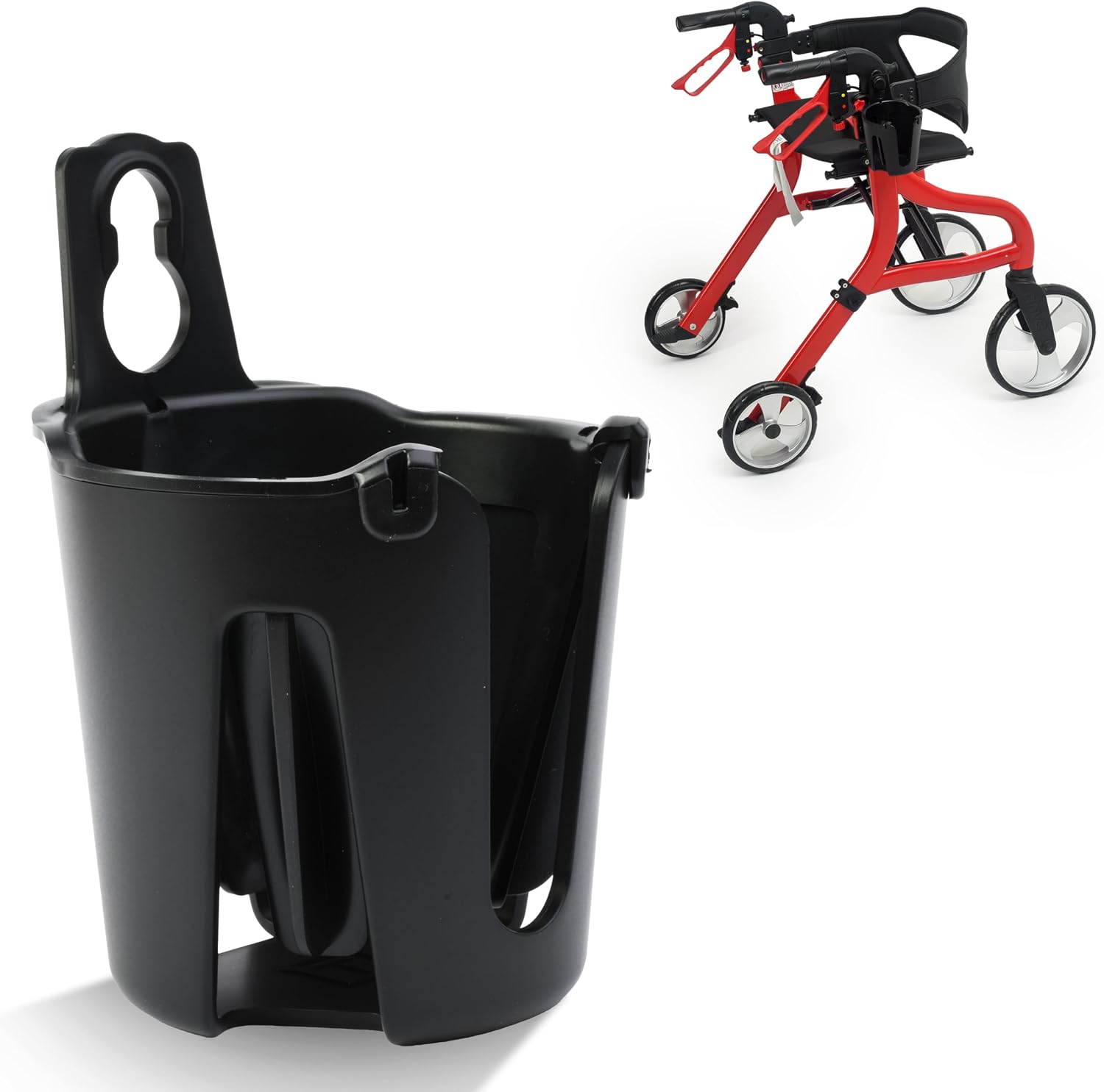 Cup Holder Compatible with Drive Nitro Sprint Rollator- Only Compatible with Drive Nitro Sprint Rollator Version Accessories