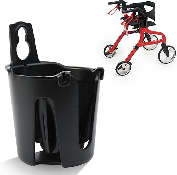 Cup Holder Compatible with Drive Nitro Sprint Rollator- Only Compatible with Drive Nitro Sprint Rollator Version Accessories
