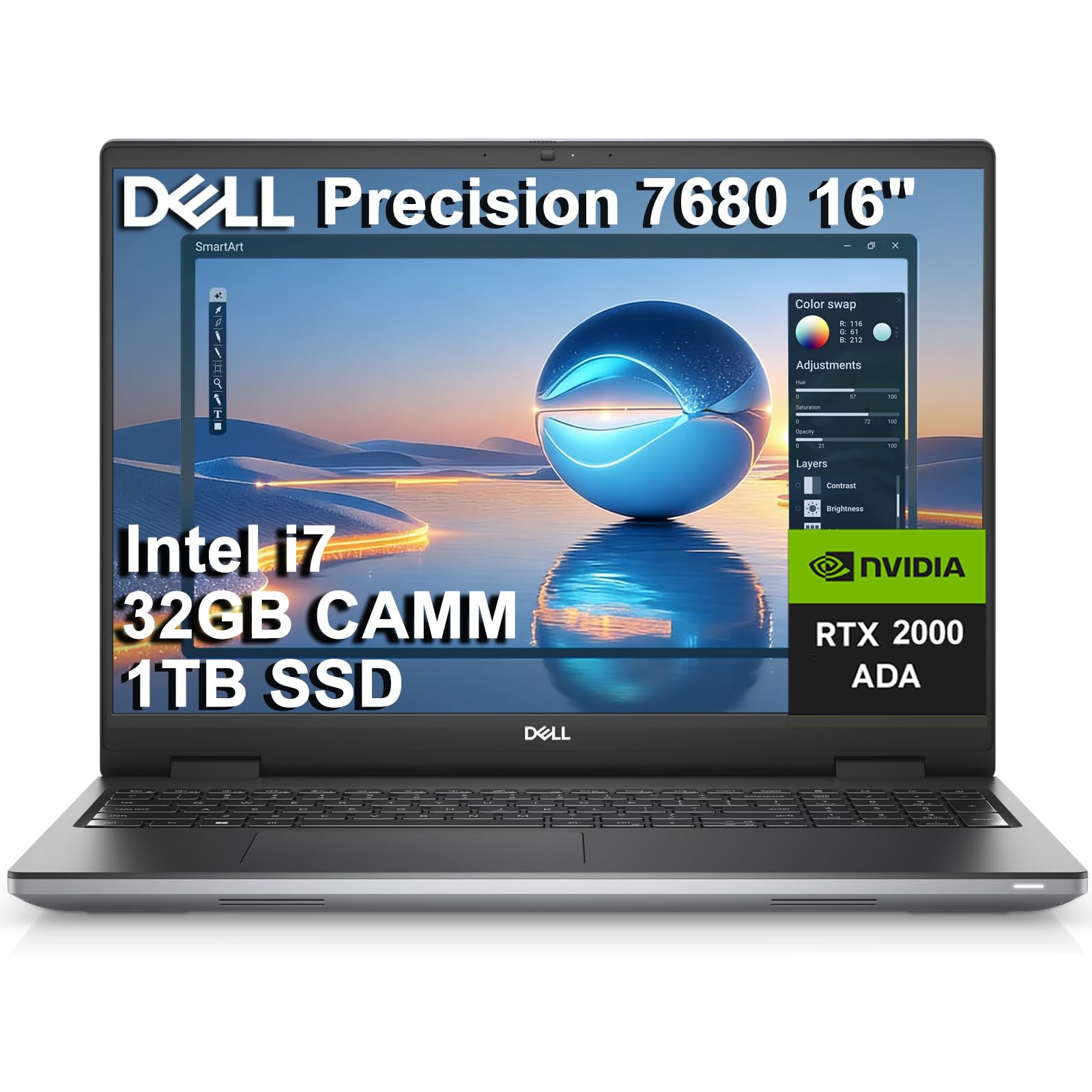 Amazon.com: Dell Precision 7000 7680 Mobile Workstation Laptop