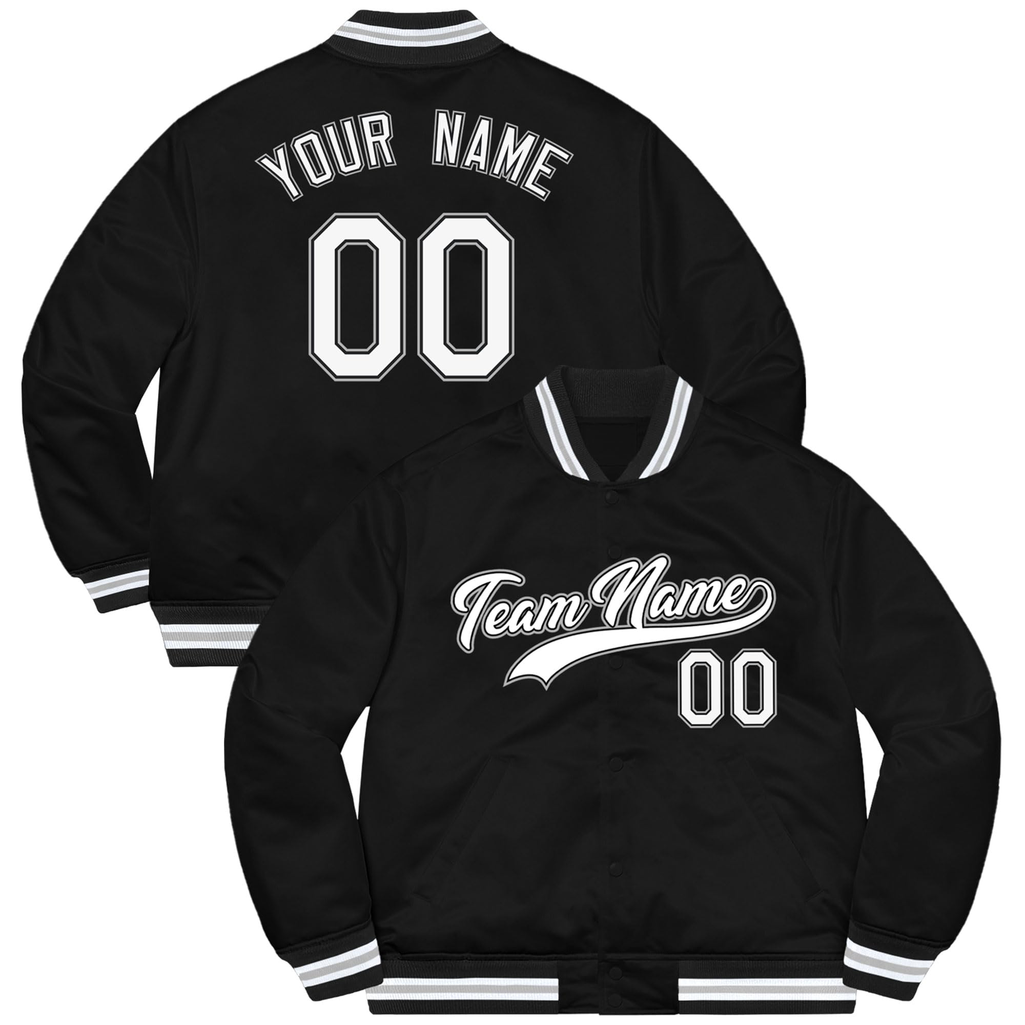 KXK Custom Baseball Jacket Varsity Classic Letterman Bomber Coats Personalized Sports Sweatshirt for Men Women Youth