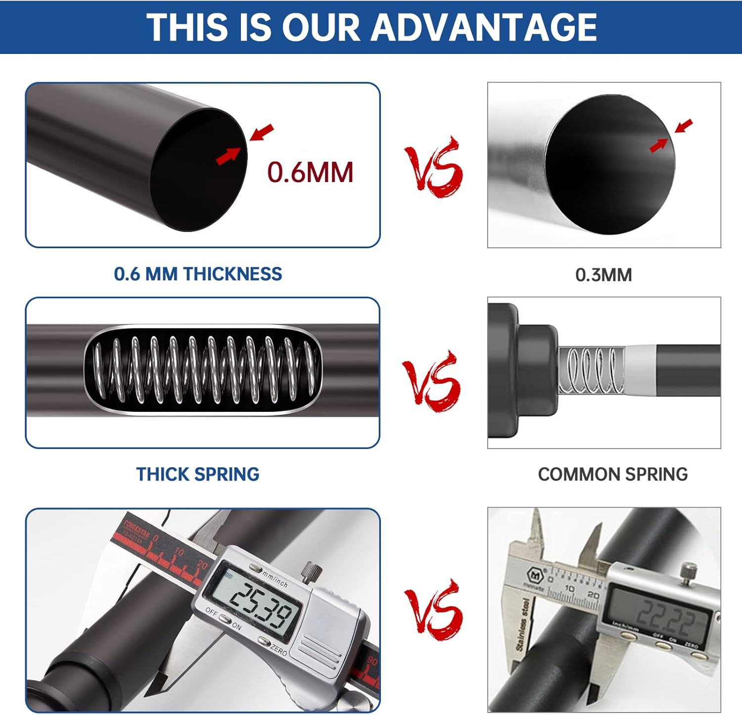 Size 109 cm- 183cm 43in - 72 in Color bronze BRIOFOX Industrial Shower Curtain Rod - Never Rust Non-Slip 43-72 Inch Stainless Steel, Bronze, Painted-gold Finial