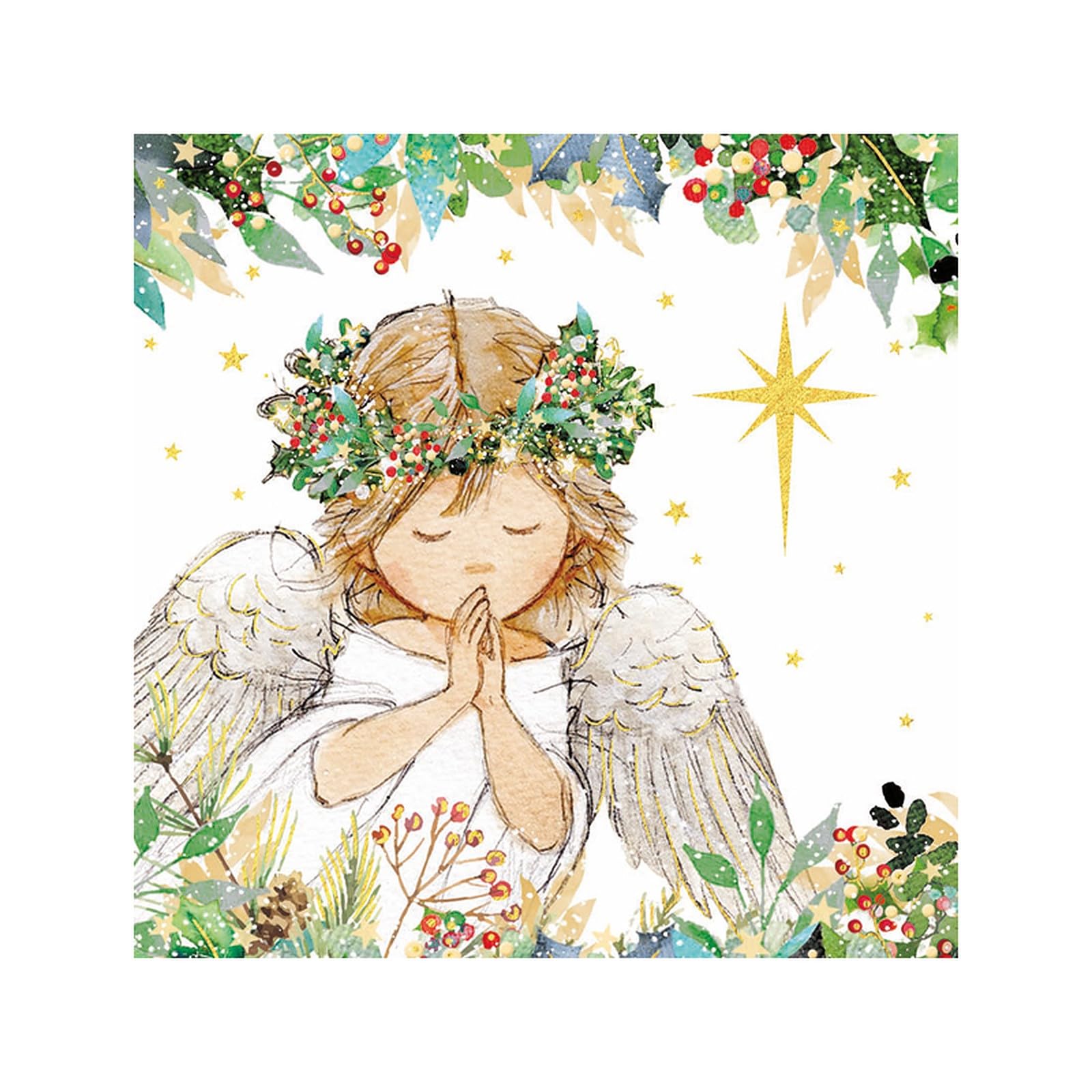Marie CurieChristmas Angel Christmas Cards - Pack of 10