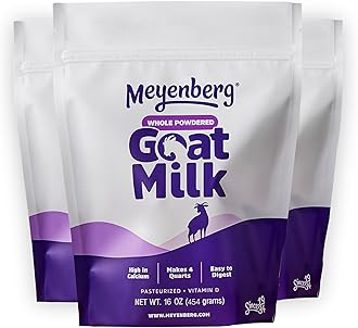 Whole Powdered Goat Milk, 16 Ounce (Pack of 3)