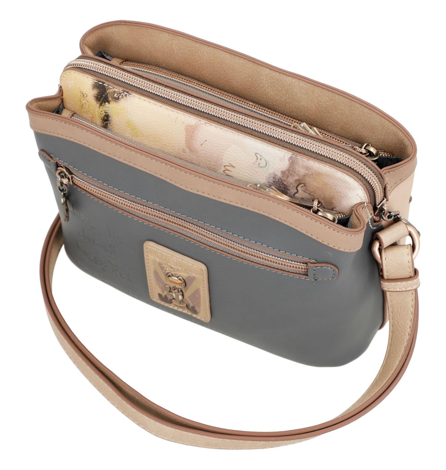 Anekke Hollywood 3 Compartment Crossbody Bag M Multicolor