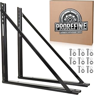 Underbody Truck Box Brackets,24x24In Truck Tool Box Mounting Kit