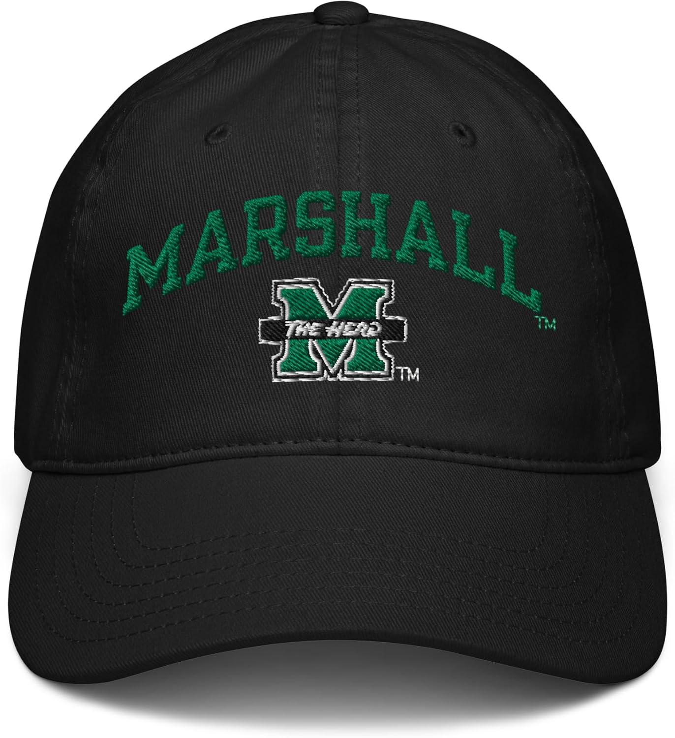 Marshall Thundering Herd Arch Over Officially Licensed Adjustable Baseball Hat