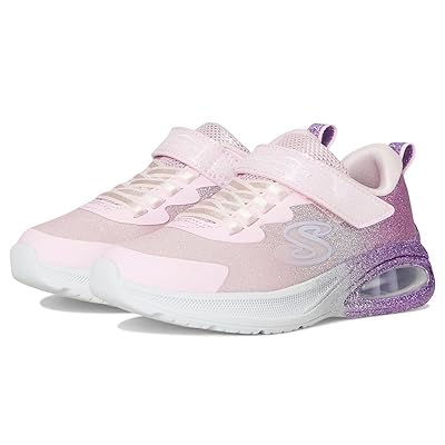 SKECHERS KIDS Microspec Max Advance 303859L (Little Kid/Big Kid) Girls Shoes Light Pink/Lavendar