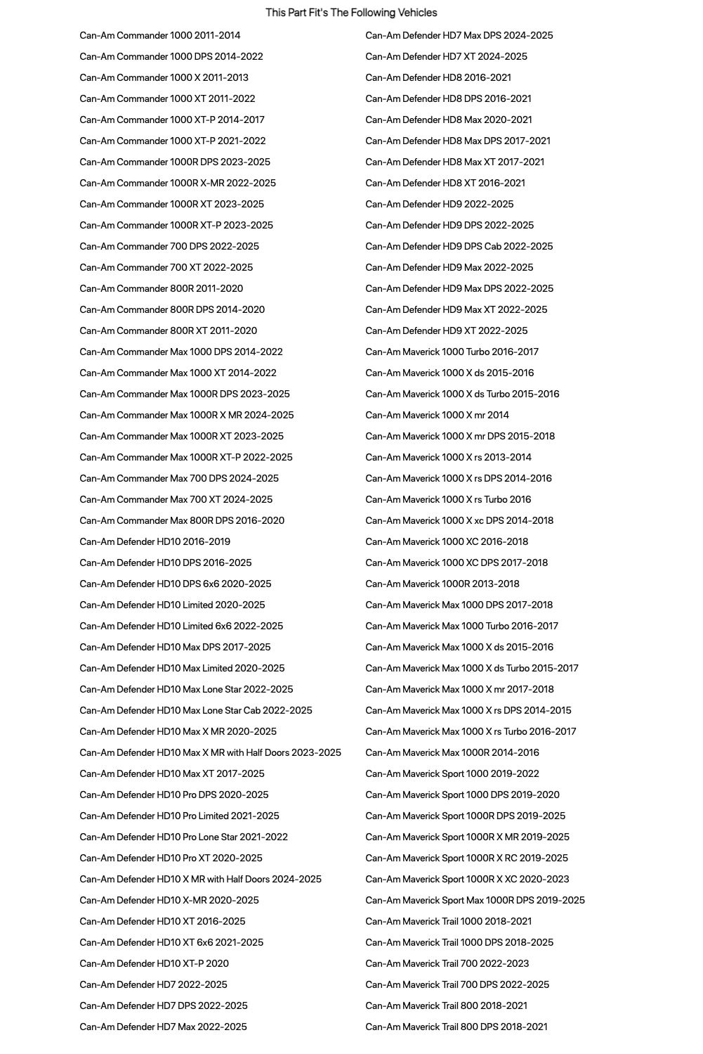 Tusk 4-Stroke Oil Change Kit Can-Am XPS Synthetic All Climate For Can-Am Maverick 1000 X rs DPS 2014-2016