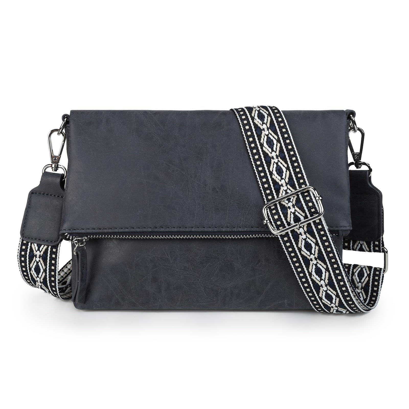 Gladdon borsa tracolla donna, borse donna con 3 scomparti, cartella con multitasche per contenere ciò di cui una donna ha bisogno, morbida e facile da usare