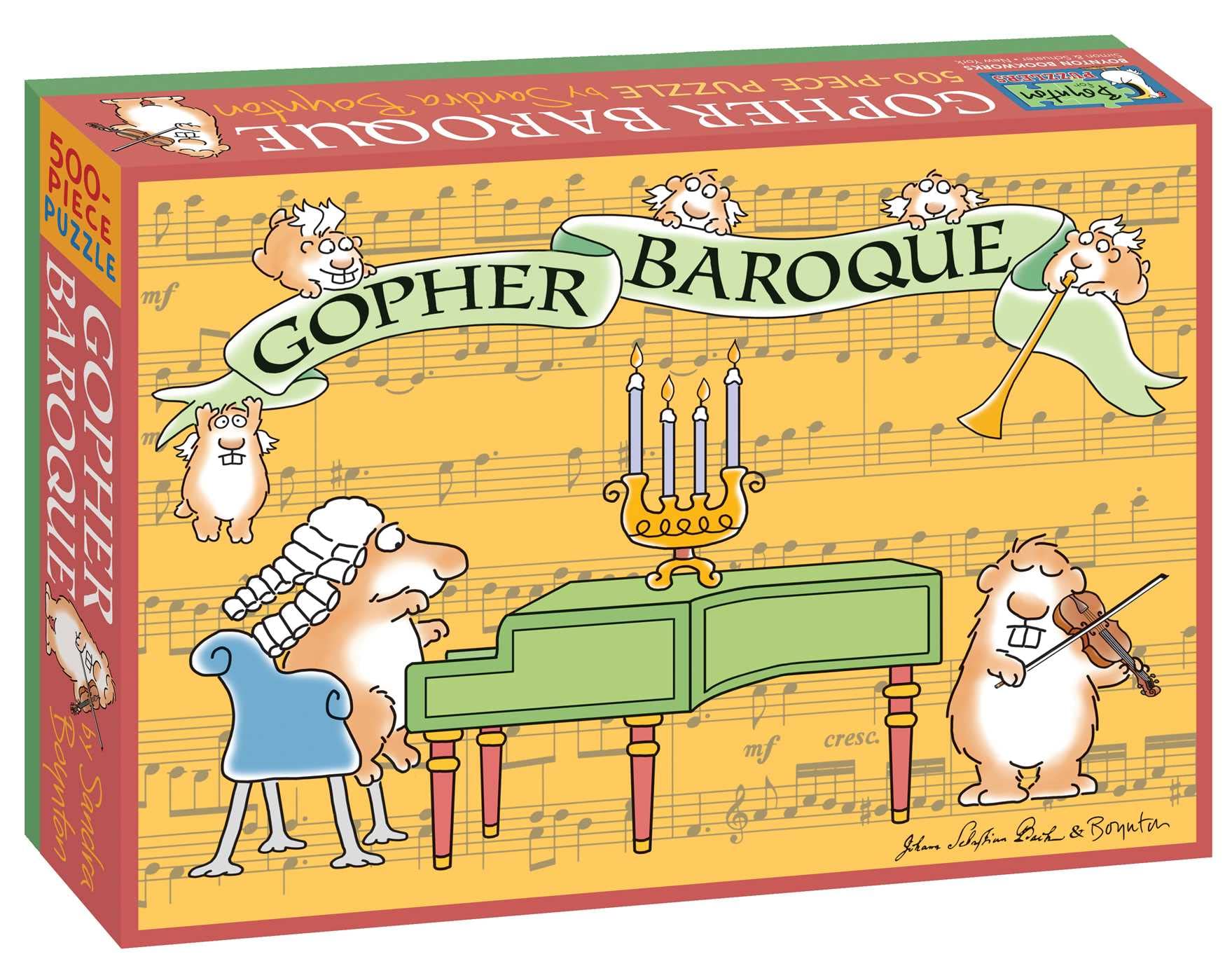 Gopher Baroque: 500-piece Puzzle