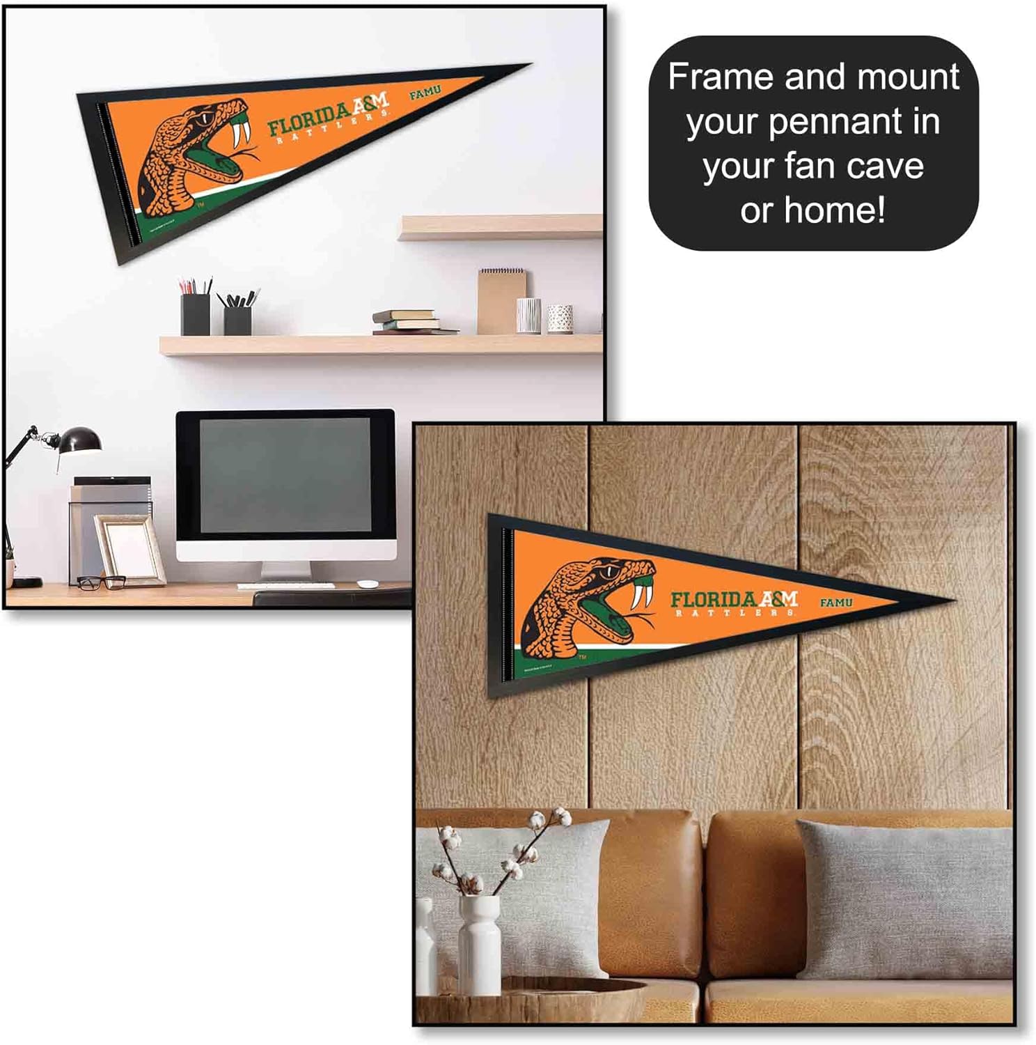 Florida A&M Pennant Full Size Felt - Image 4