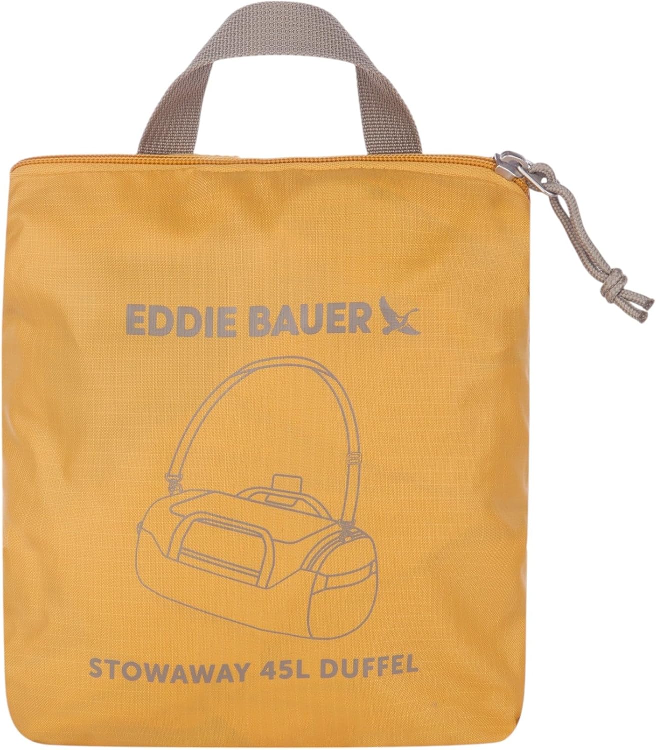 Eddie Bauer Stowaway Packable Duffel Bag | Travel | Foldable | Lightweight | Durable | Ripstop Polyester - Image 4