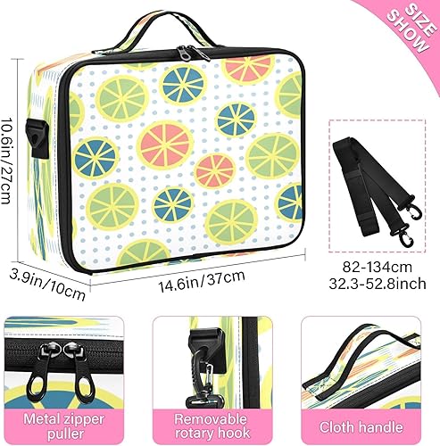 Miniatura 3 de Round Spotted Flower Fashion Colorful makeup bag cosmetic bag toiletry bag travel make up bags travel makeup bag with handle neceser para mujer men
