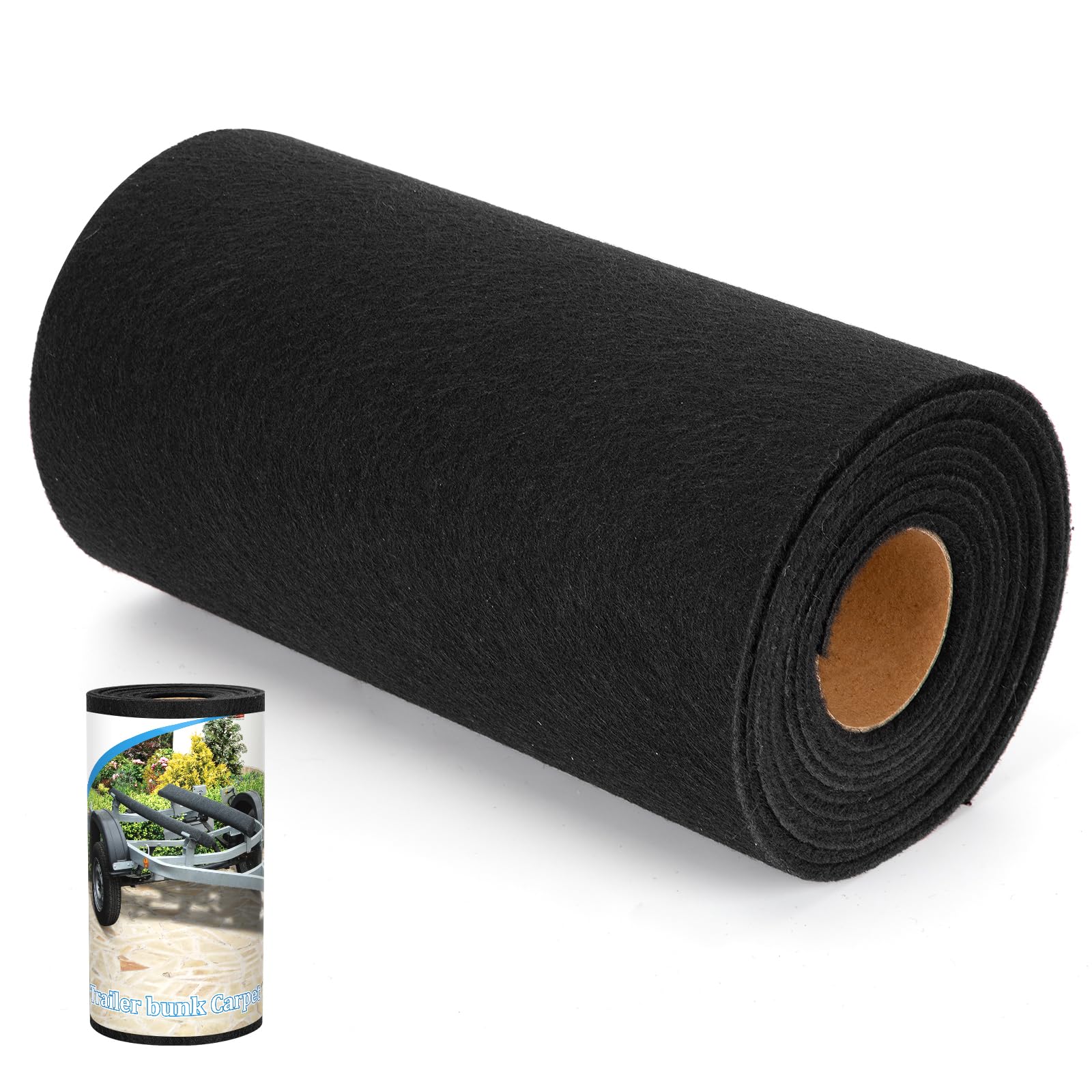 Boat Trailer Bunk Carpet | Marine Carpet | Boat Carpet | Marine Carpet for Boats or Jet Ski Ramps | 25 OZ per Square Meter | 13 ft x 12 in