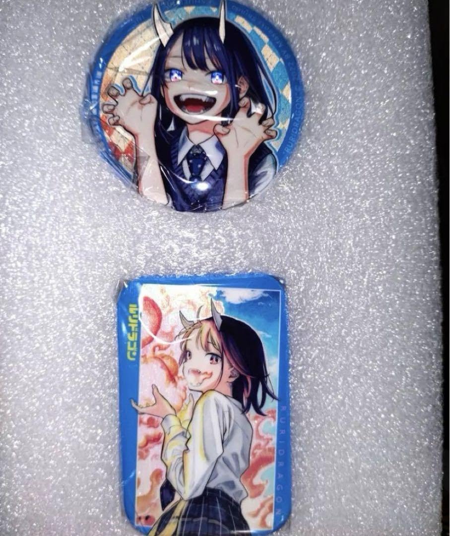 ルリドラゴン アクリルスタンド 缶バッジ ジャンプ+ ジャンププラス