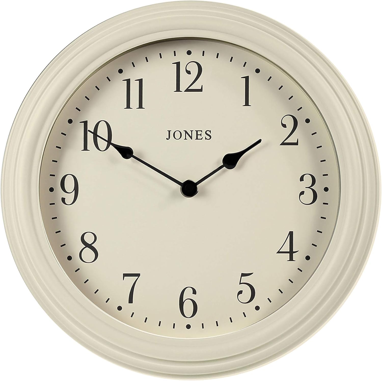 Jones Clocks® Wall Clock Round Wall Clock Classic