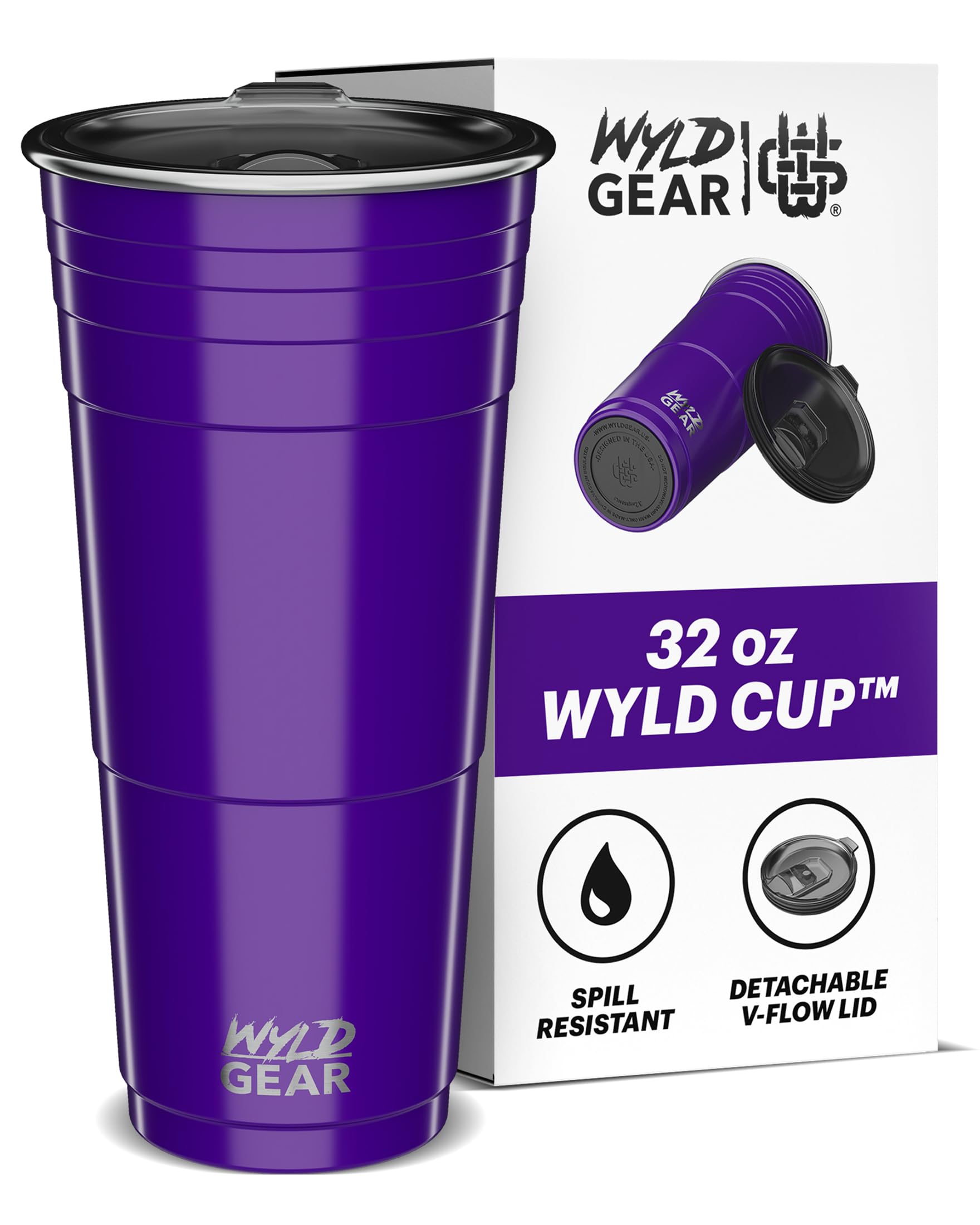 Wyld Gear 32 oz stainless steel party cup