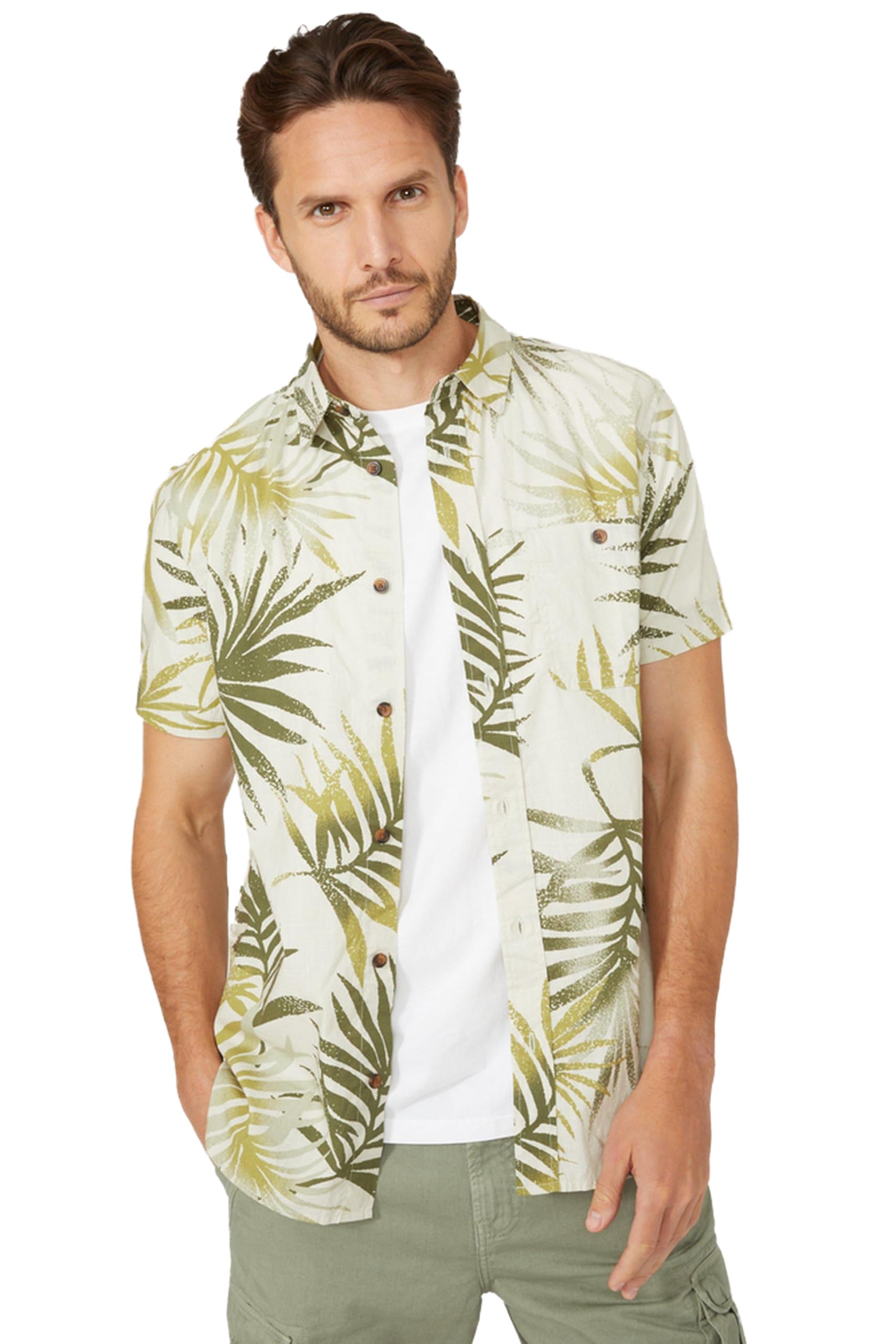MantarayMen's Beach Palm Print