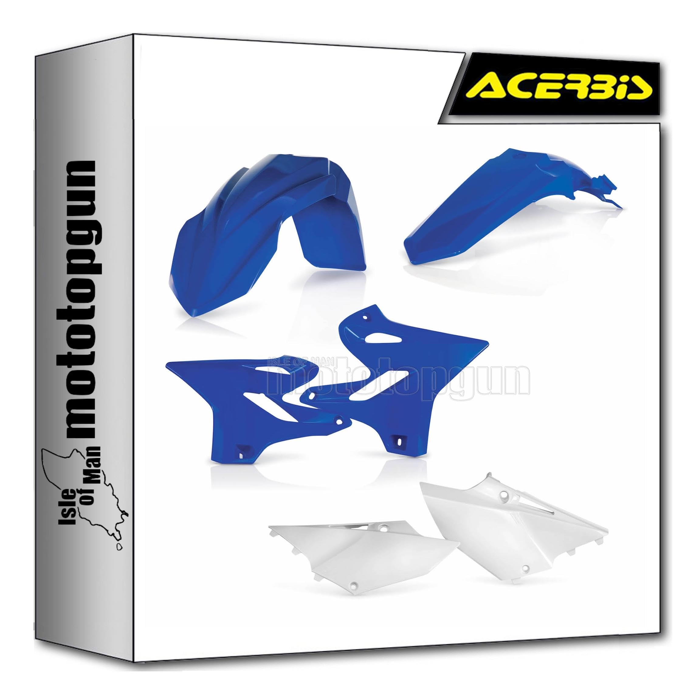 Cache carenage standard compatible avec Yamaha WR 125 2T 2018 - 3