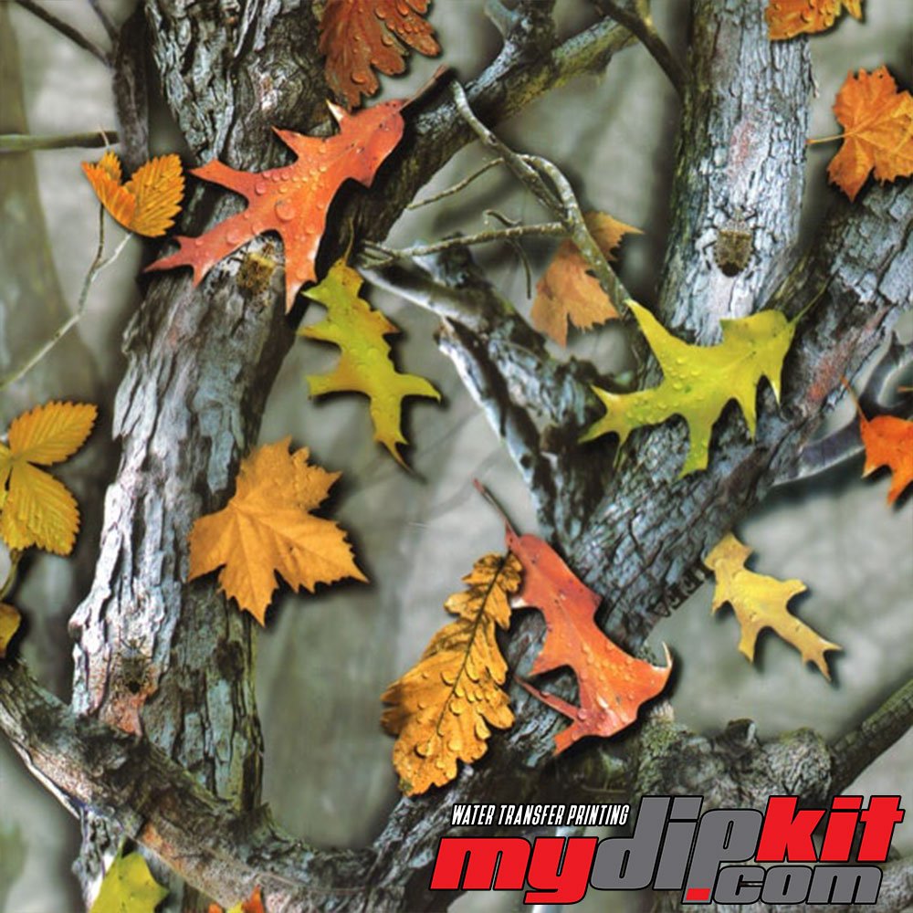Hydrographic Film - Water Transfer Printing - Hydro Dipping - Leaf and Woods Mix Camo - HC-462