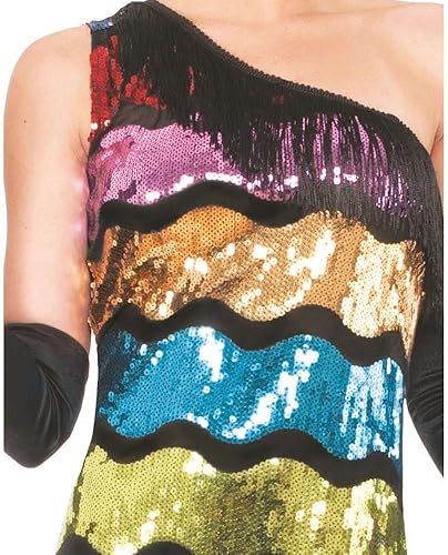 Miniatura 2 de Forum Novelties Swanky Sequins Flapper - Vestido de disfraz para mujer