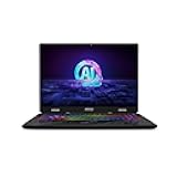 Pulse 16 AI 16” 240Hz QHD+ Gaming Laptop: Intel Core Ultra 9-185H, NVIDIA Geforce RTX 4070, 64GB DDR5, 1TB NVMe SSD, Type C, Win 11 Pro: Black C1VGKG-065US