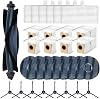 All in One Cleaning Solution for eufy Robot Vacuum For Omni C20 Featuring Main Brush, Side Brushes, Filters & Mop Cloths B